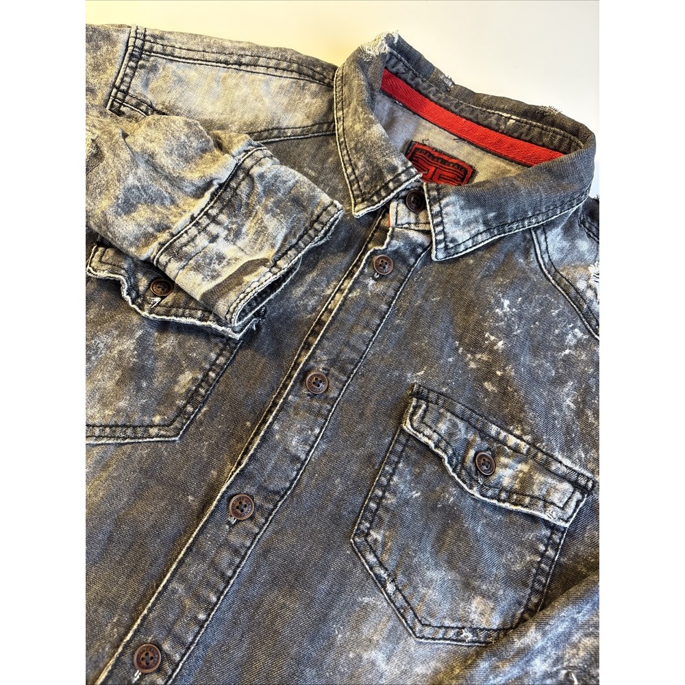 Jordan Craig Legacy Edition Extremely Distressed 90s Grunge Rock Men's XL Runs S